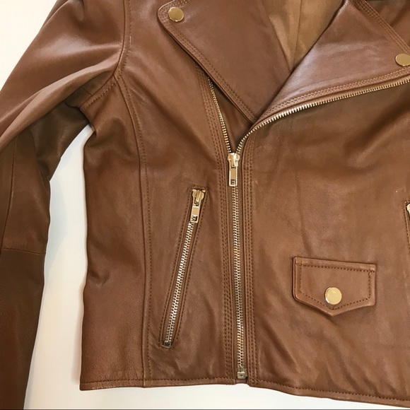 Zara Vegan Leather Jacket Small - Picture 2 of 8